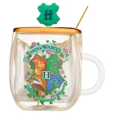 Harry Potter Glass Mug with Colour Change Hot Chocolate Christmas Gift