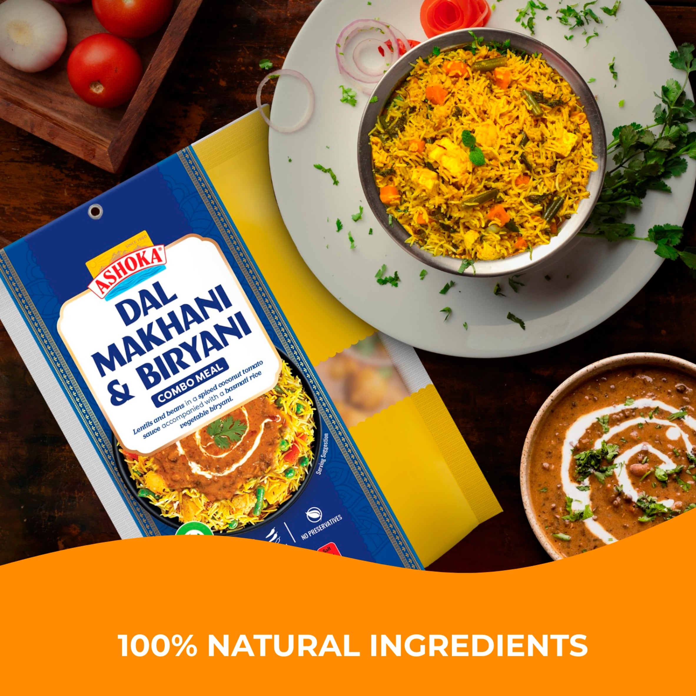 Ashoka Dal Makhani & Biryani Combo Meal 250g thumbnail 3