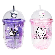 Hello Kitty & Kuromi Mini Boba Straw Cup Assortment Christmas Gift