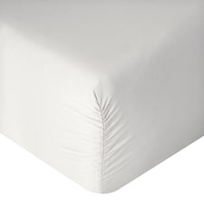 F&F Home Hotel Silver 400 Thread Count True Grip Fitted Sheet Double with Cotton and TENCEL TM Lyocell