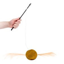 Harry Potter Golden Snitch Pet Cat Toy Stick Christmas Gift thumbnail 3