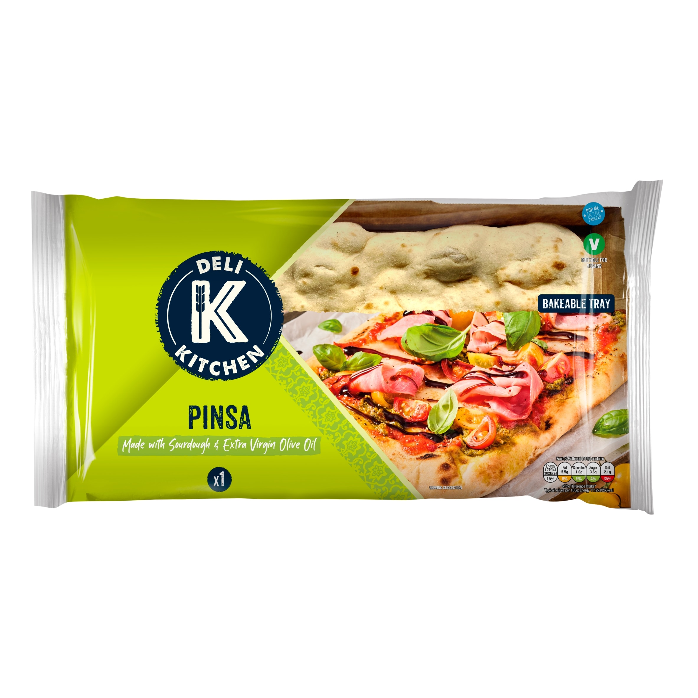 Deli Kitchen Italian "Pinsa" Style Flatbread x1 thumbnail 5