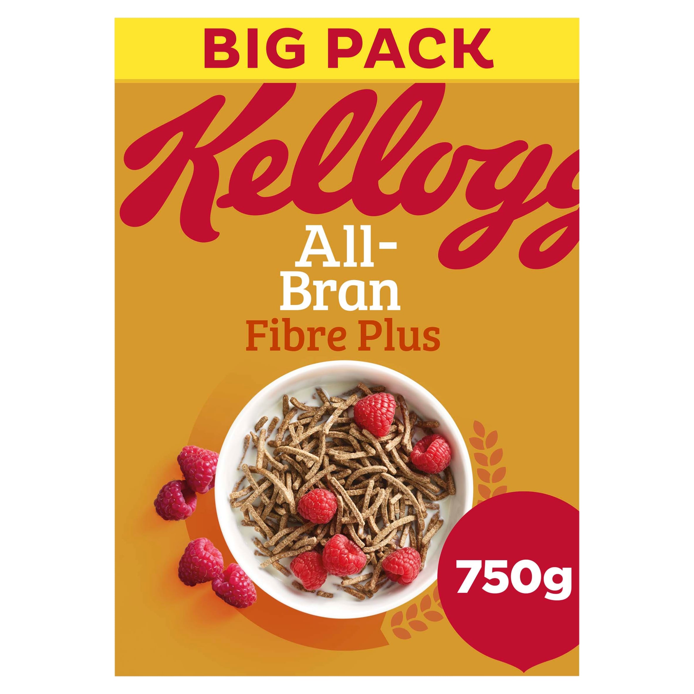 Kellogg's All Bran Fibre Plus Breakfast Cereal 750g