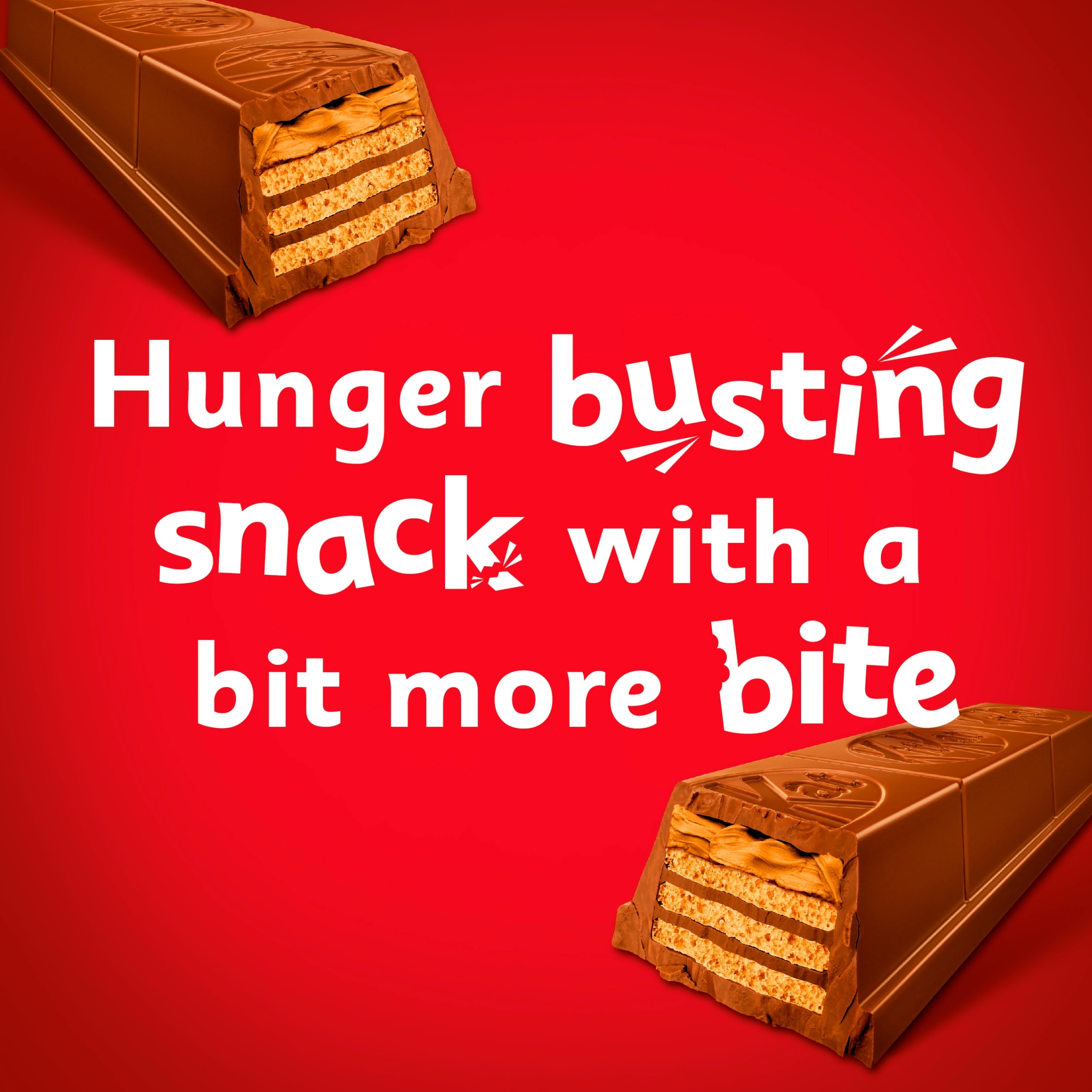 KitKat Chunky DUO Salted Caramel Chocolate Bar 68g thumbnail 2