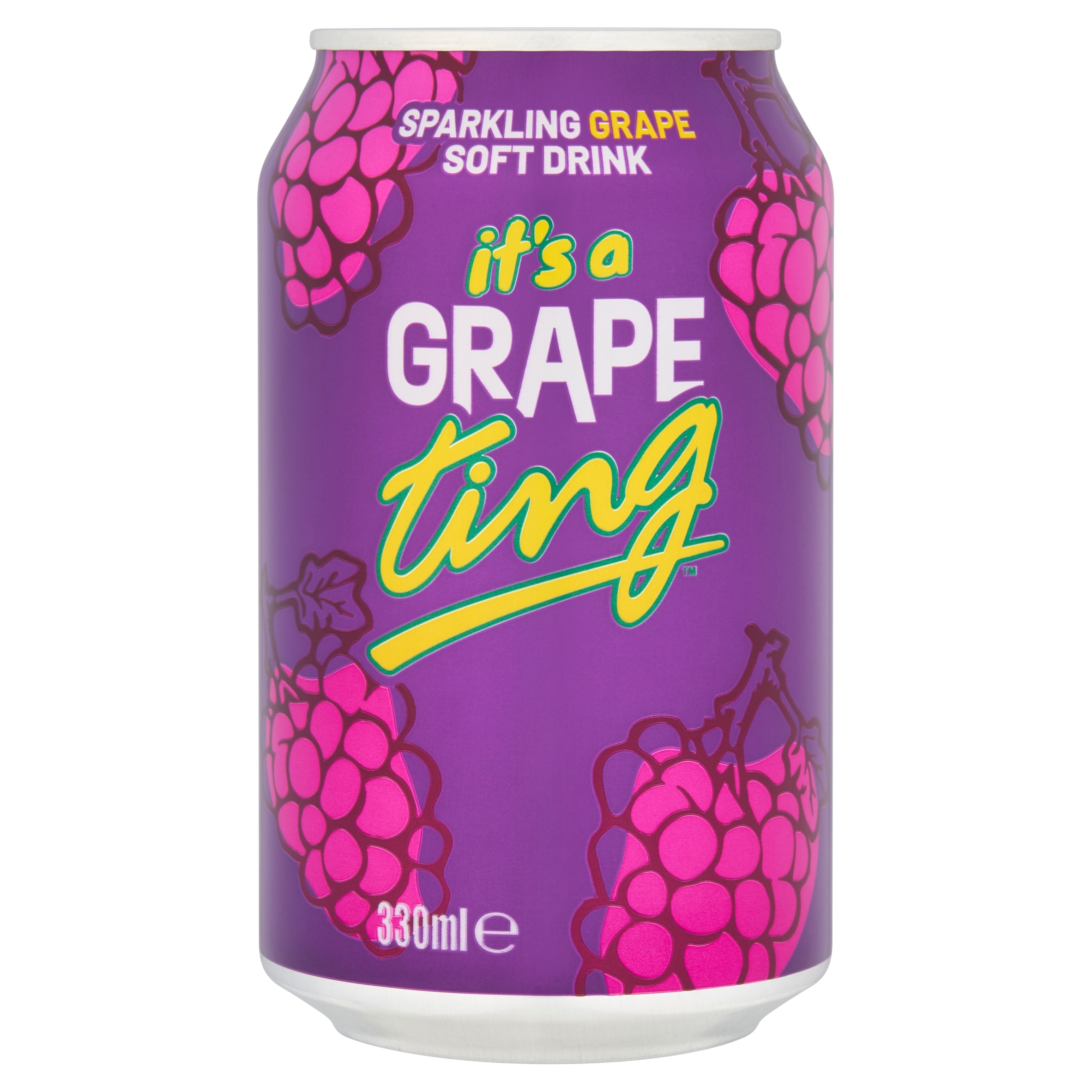 Ting Sparkling Grape Soft Drink 330ml
