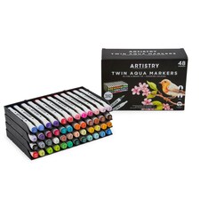 Artistry 48pk Aqua Twin Markers thumbnail 4