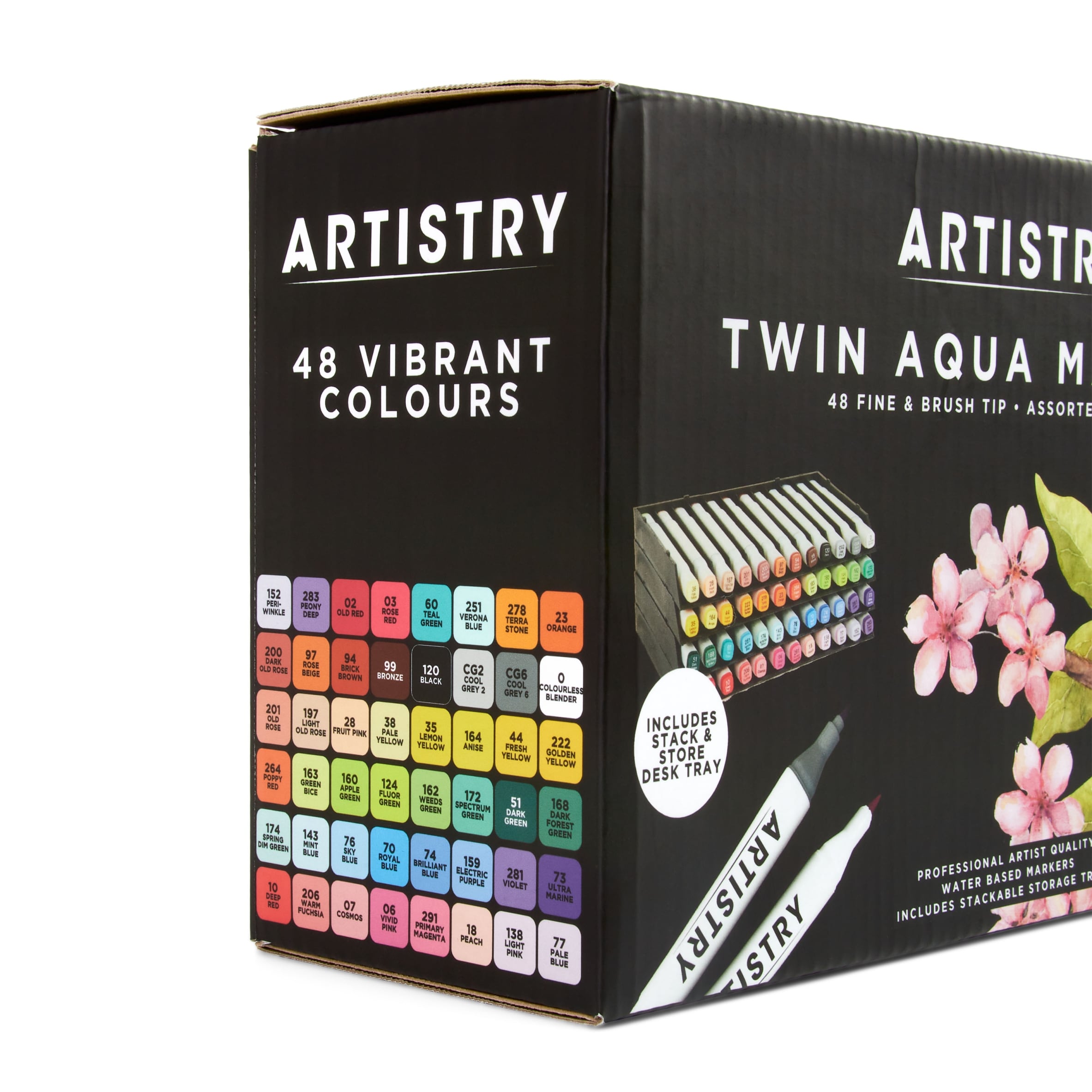 Artistry 48pk Aqua Twin Markers thumbnail 5