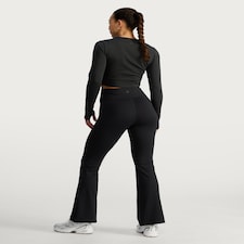 F&F Active Crossover Waist Yoga Trousers in Black thumbnail 3