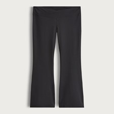 F&F Active Crossover Waist Yoga Trousers in Black thumbnail 5