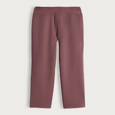 F&F Active Ribbed Wide Leg Joggers in Berry thumbnail 5