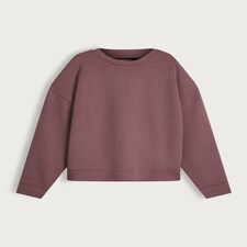 F&F Active Ribbed Sports Sweatshirt in Berry thumbnail 5