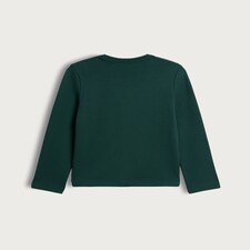 F&F School Unisex 2-Pack Cotton Rich Cardigans in Green thumbnail 5