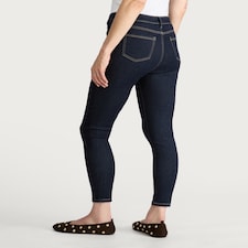 F&F Contour Skinny Jeans in Navy thumbnail 4