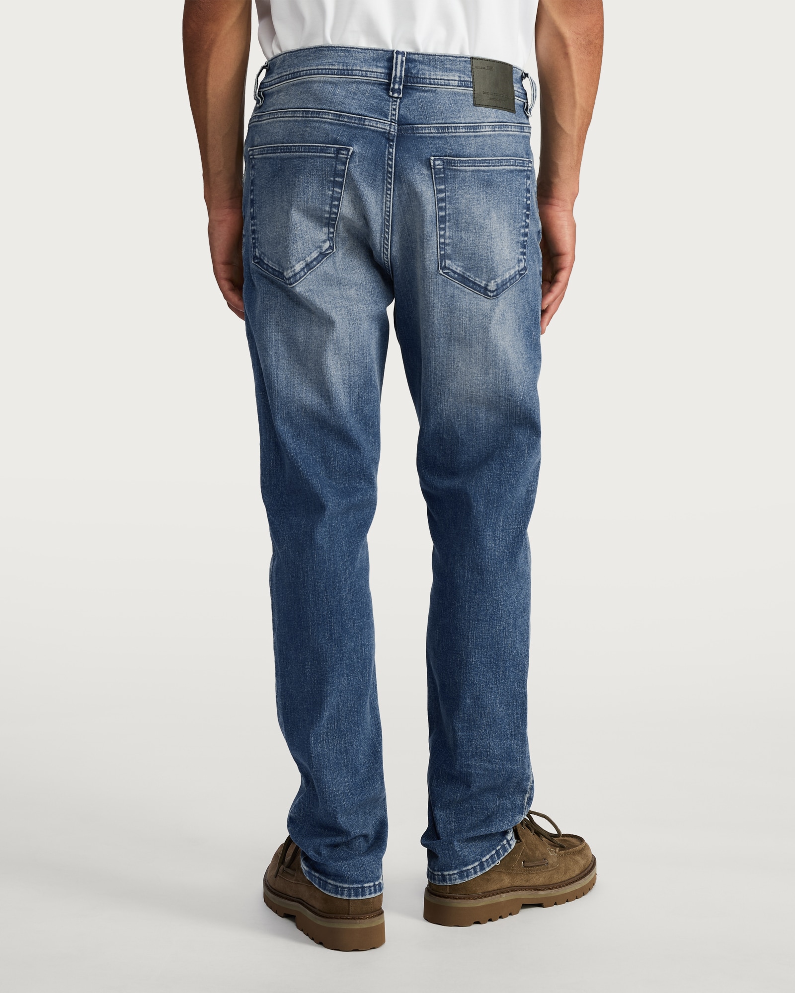 F&F FREEF!T® Slim Fit Cotton Rich Jeans in Blue thumbnail 4