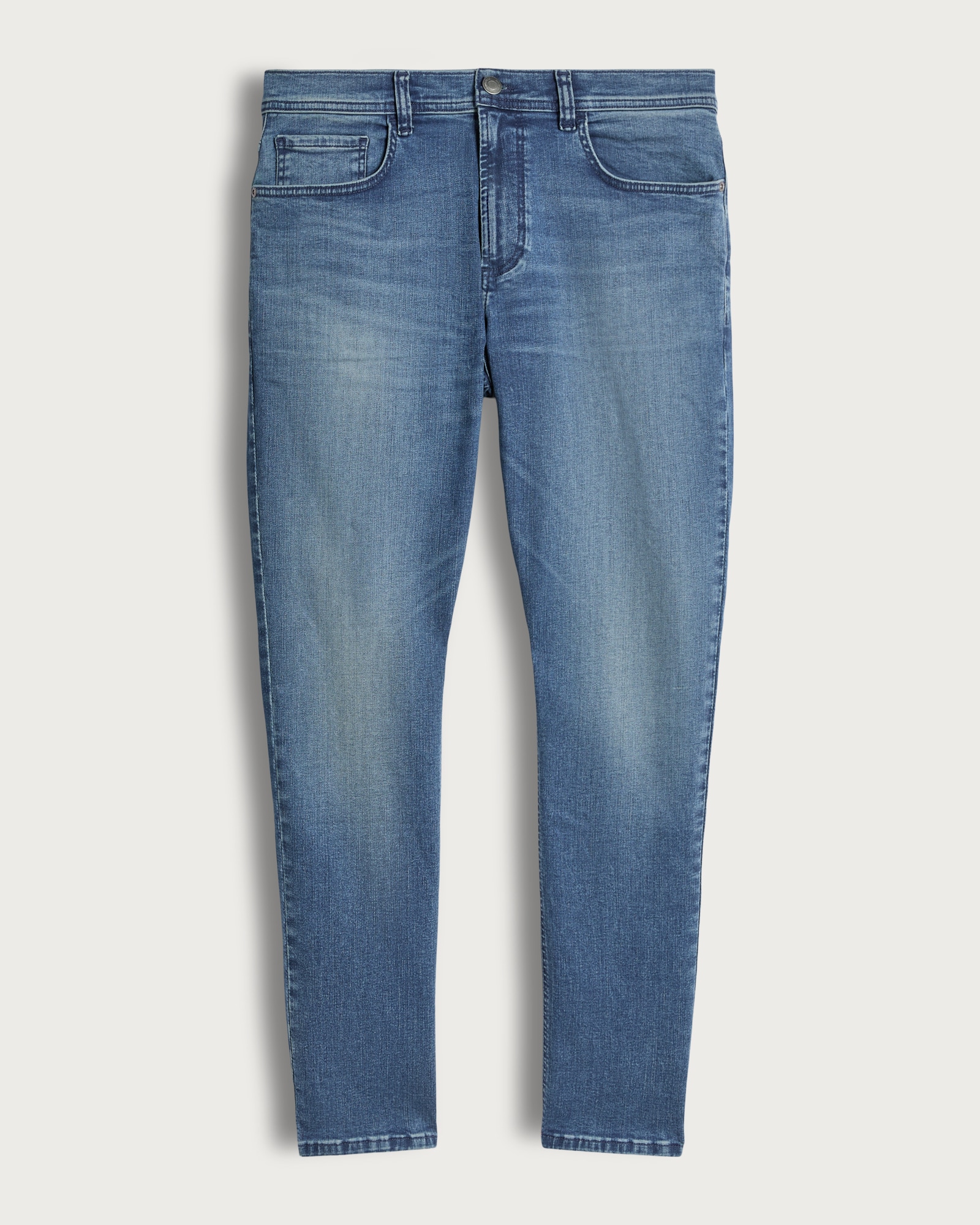 F&F FREEF!T® Slim Fit Cotton Rich Jeans in Blue thumbnail 5