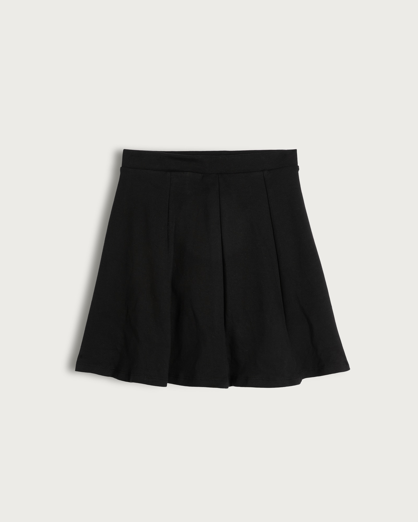 F&F School Girls Cotton Rich Pleated Skort in Black thumbnail 4