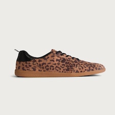 F&F Leopard Print Lace Up Trainers in Multi