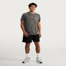 F&F Active Camouflage Print Short Sleeved Running T-Shirt in Grey thumbnail 3