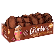 Mrs Crimble's 6 Double Choc Macaroons 195g