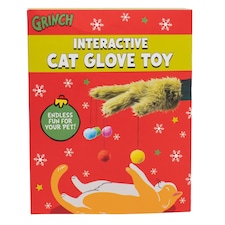 The Grinch Interactive Pet Cat Glove Toy Christmas Gift
