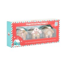 Festive Trio Gingerbread Mug Huggers Christmas Gift thumbnail 2