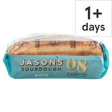 Jason's White Ciabattin Sourdough 900g