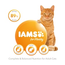 IAMS Hairball Dry Cat Food Chicken 800g thumbnail 3