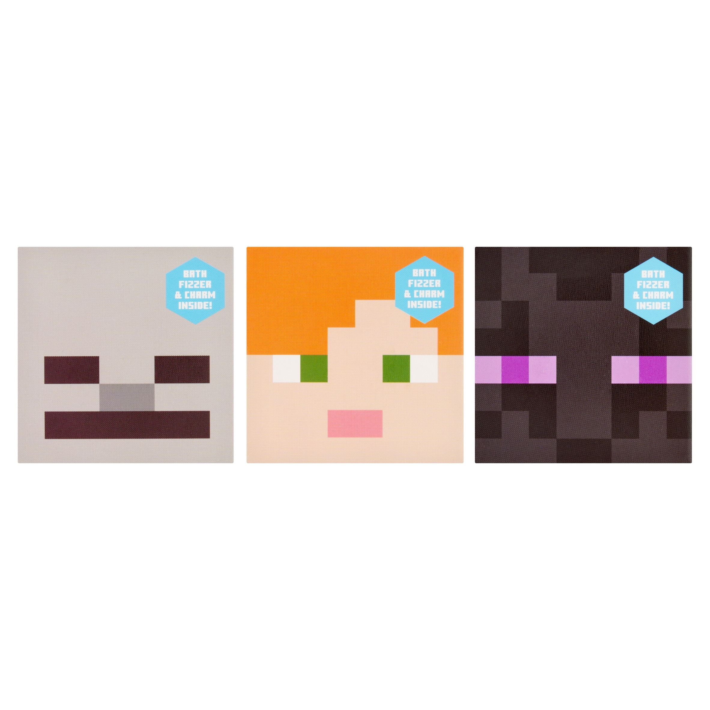 Minecraft bath fizzer and collectable charm 150g thumbnail 2