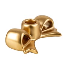 Candlelight Ceramic Bow Candle Holder thumbnail 2