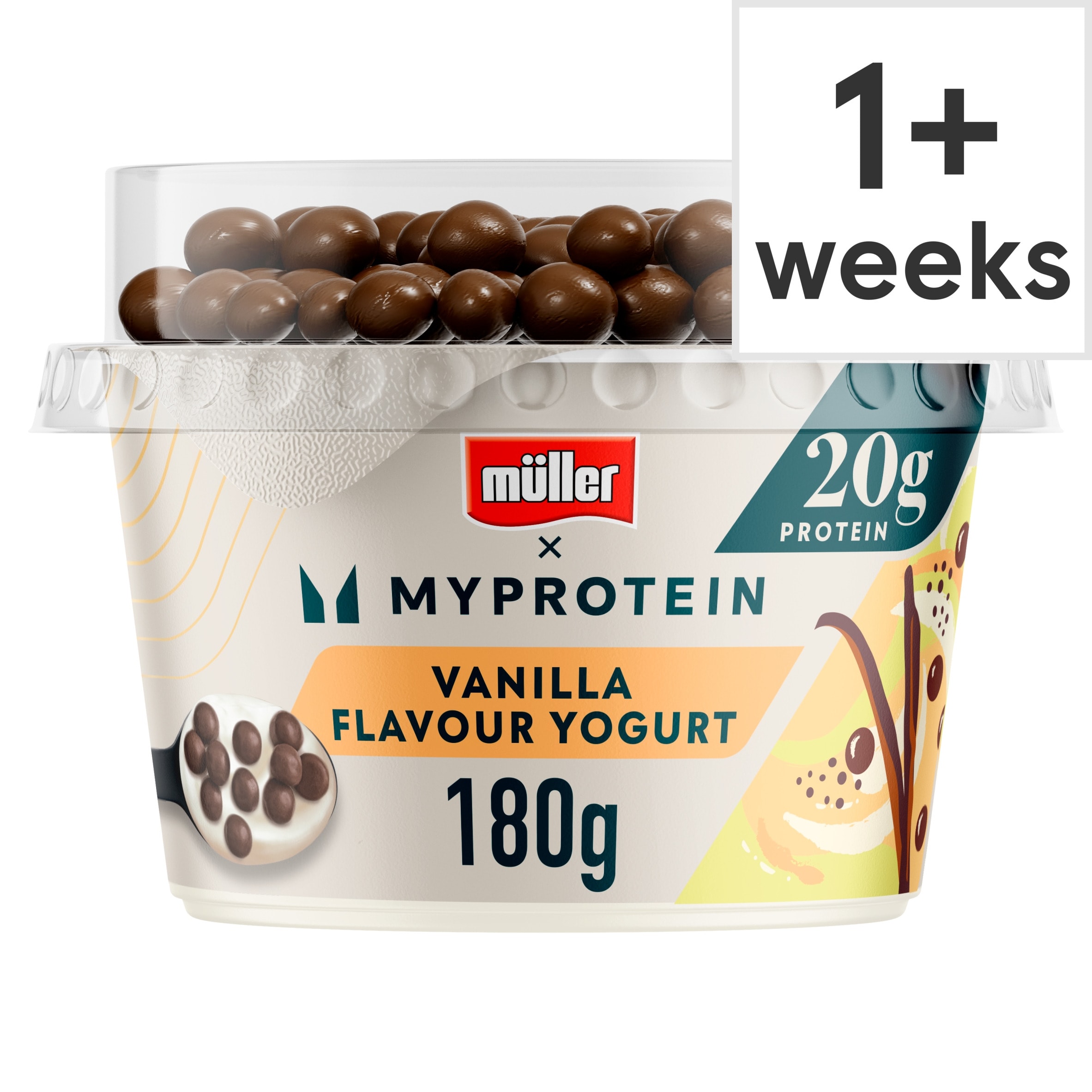 Muller Myprotein Crunch Vanilla Yogurt 180g