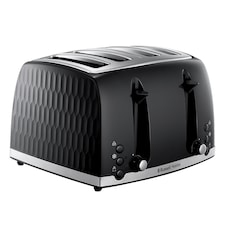 Russell Hobbs Honeycomb Black 4 Slice Toaster thumbnail 2