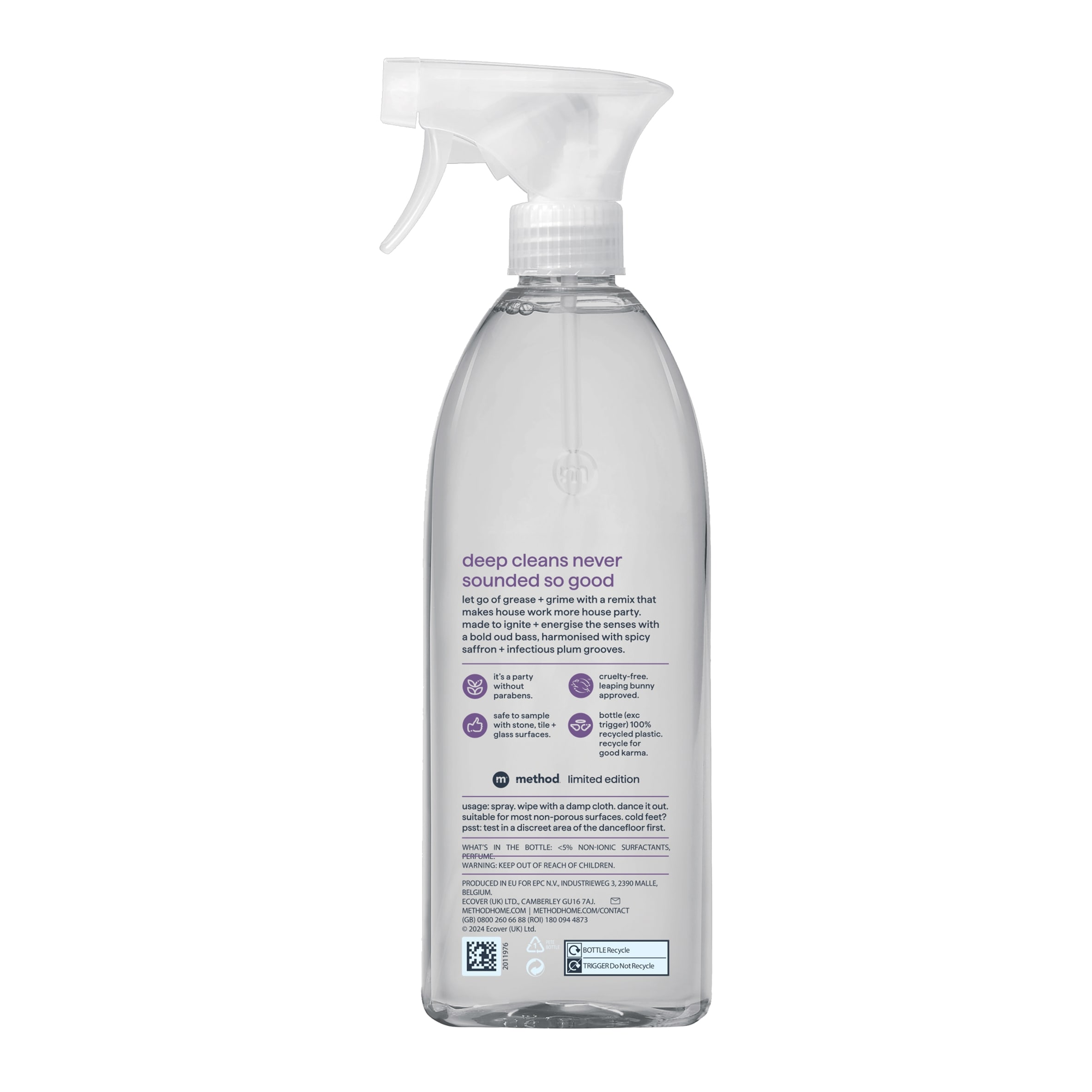 Method All Purpose Cleaner Deep House 828ml  thumbnail 2