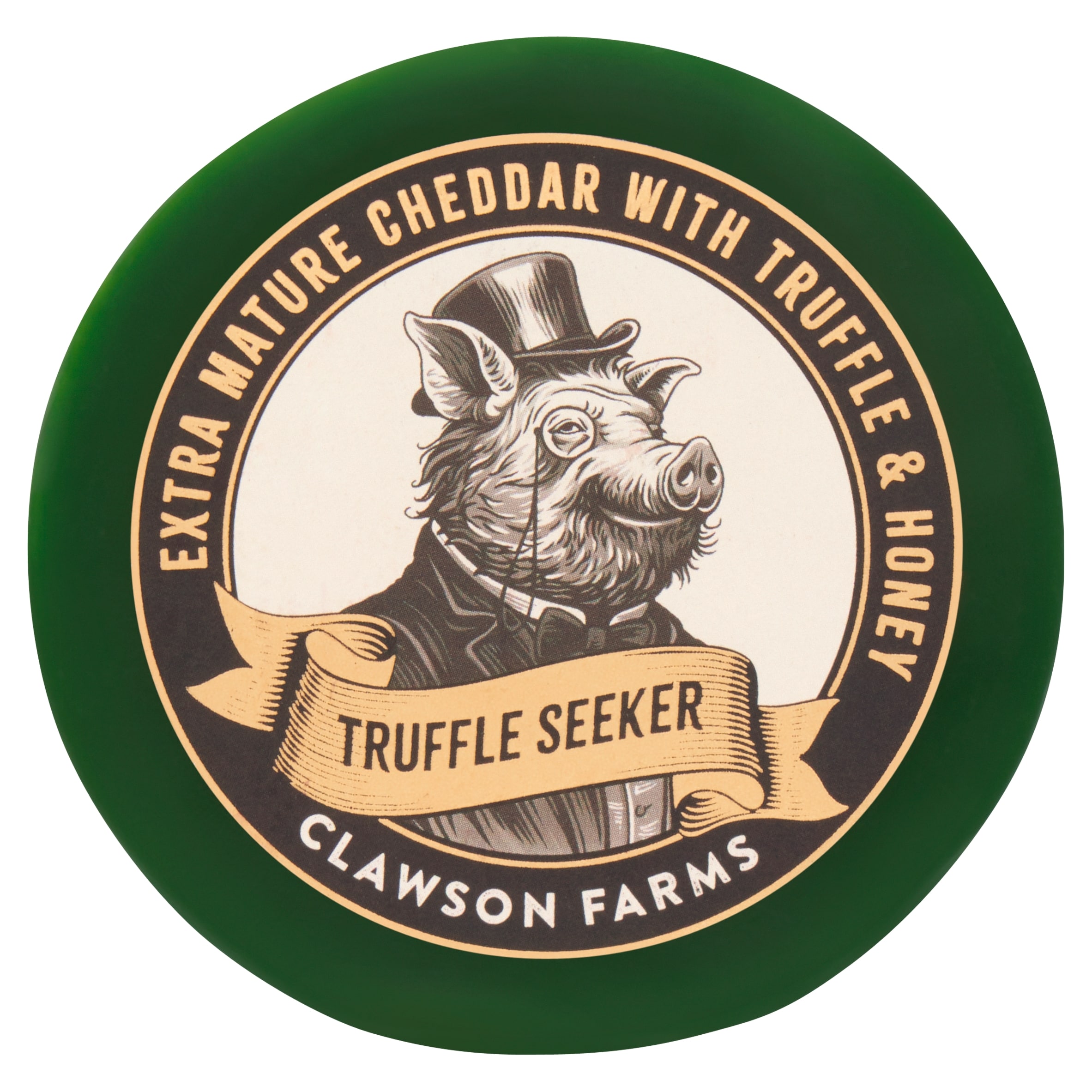 Clawson Farms Truffle Seeker Extra mature Cheddar with Truffle and honey 150g
