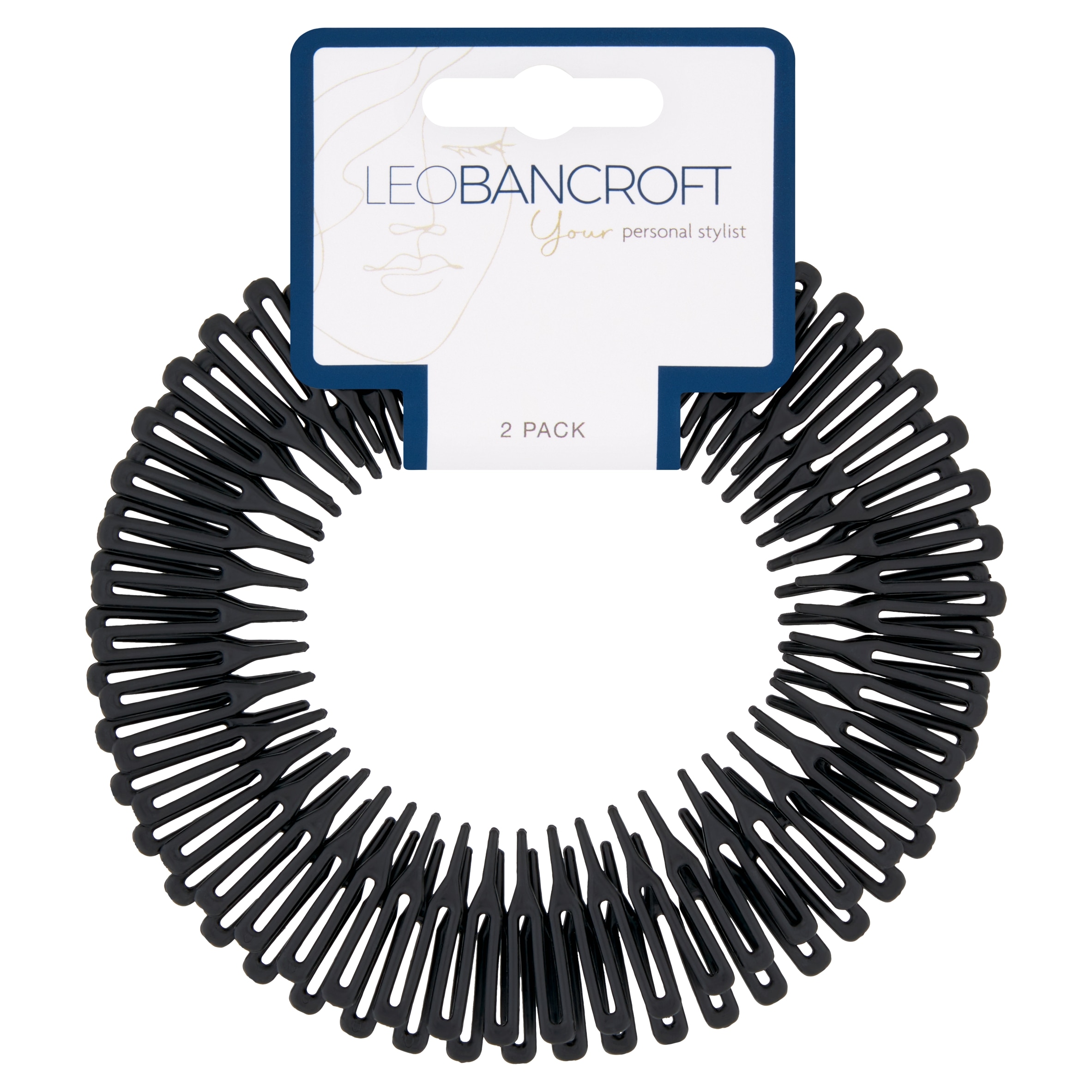 LEO BANCROFT EXPANDABLE HEADBAND 2 PACK