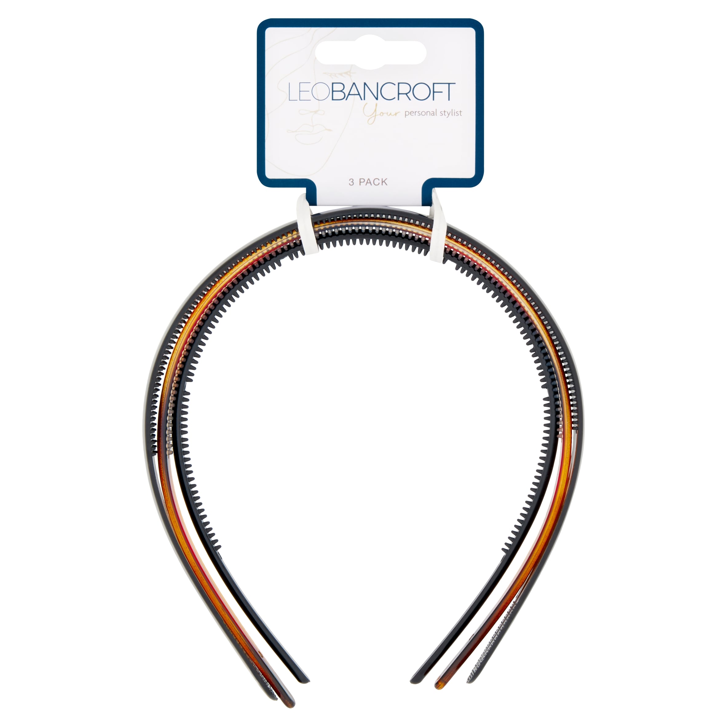 LEO BANCROFT HEADBAND MIXED 3 PACK