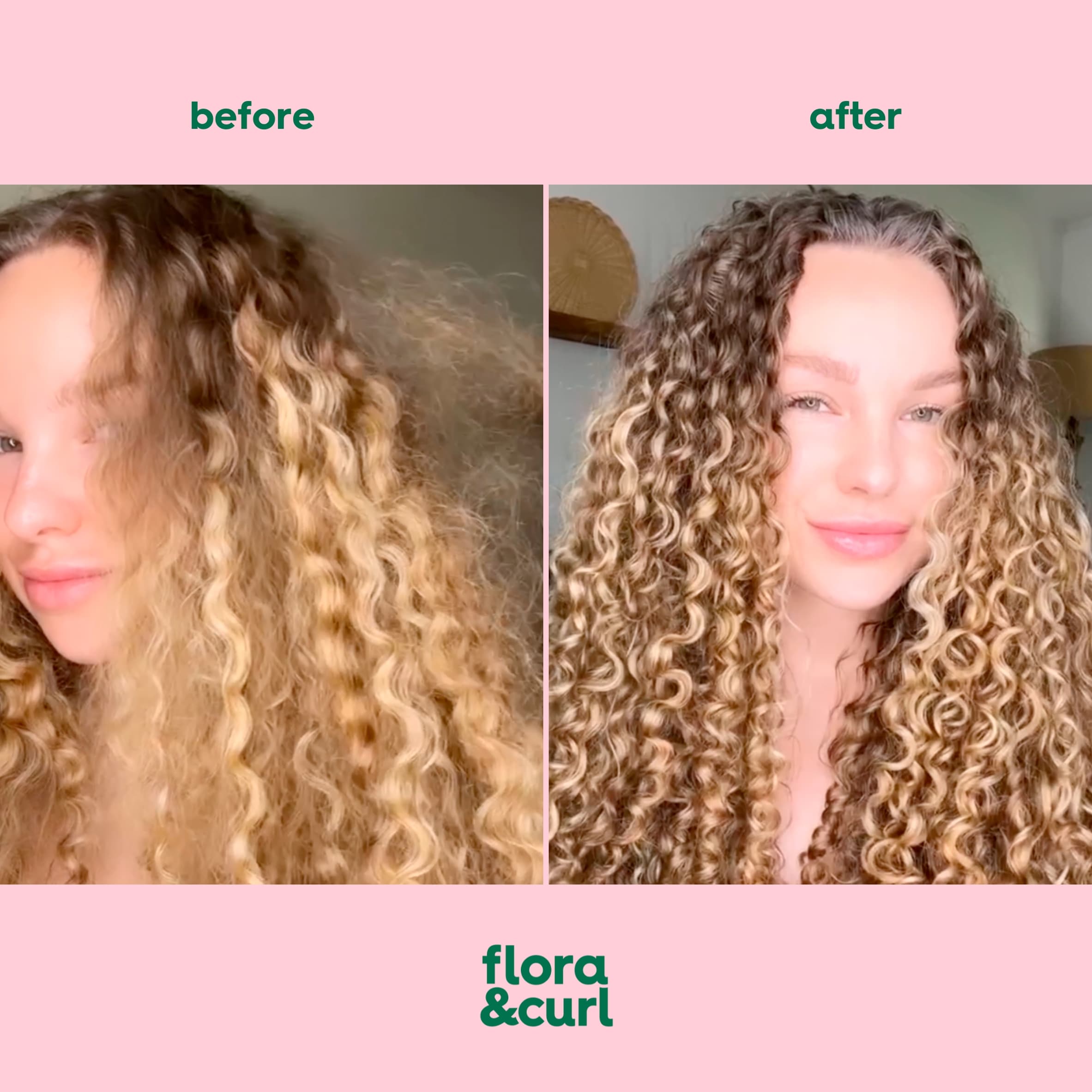 Flora & Curl Rose Water Cream Shampoo 300ml thumbnail 2