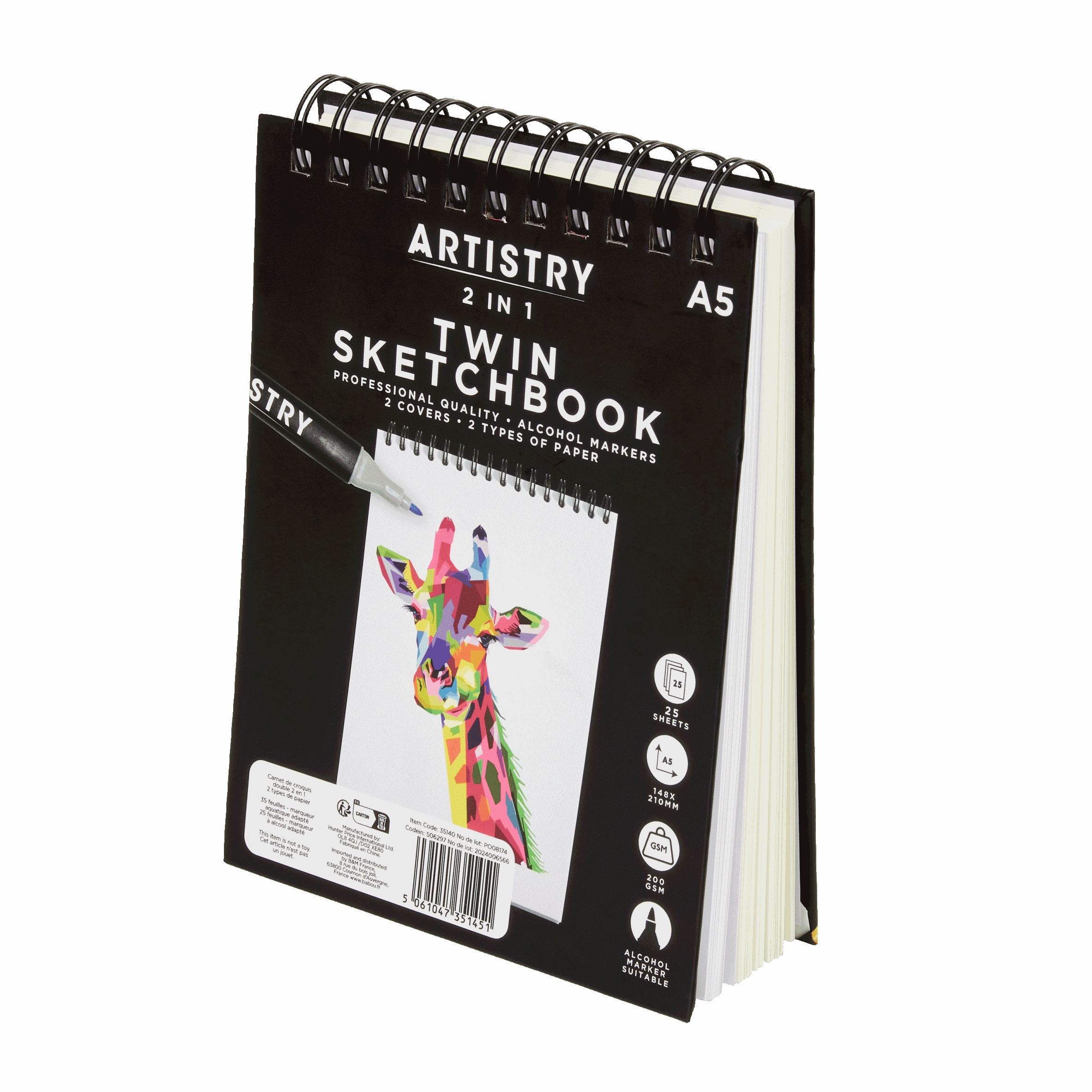 Artistry A5 Sketchbook thumbnail 2