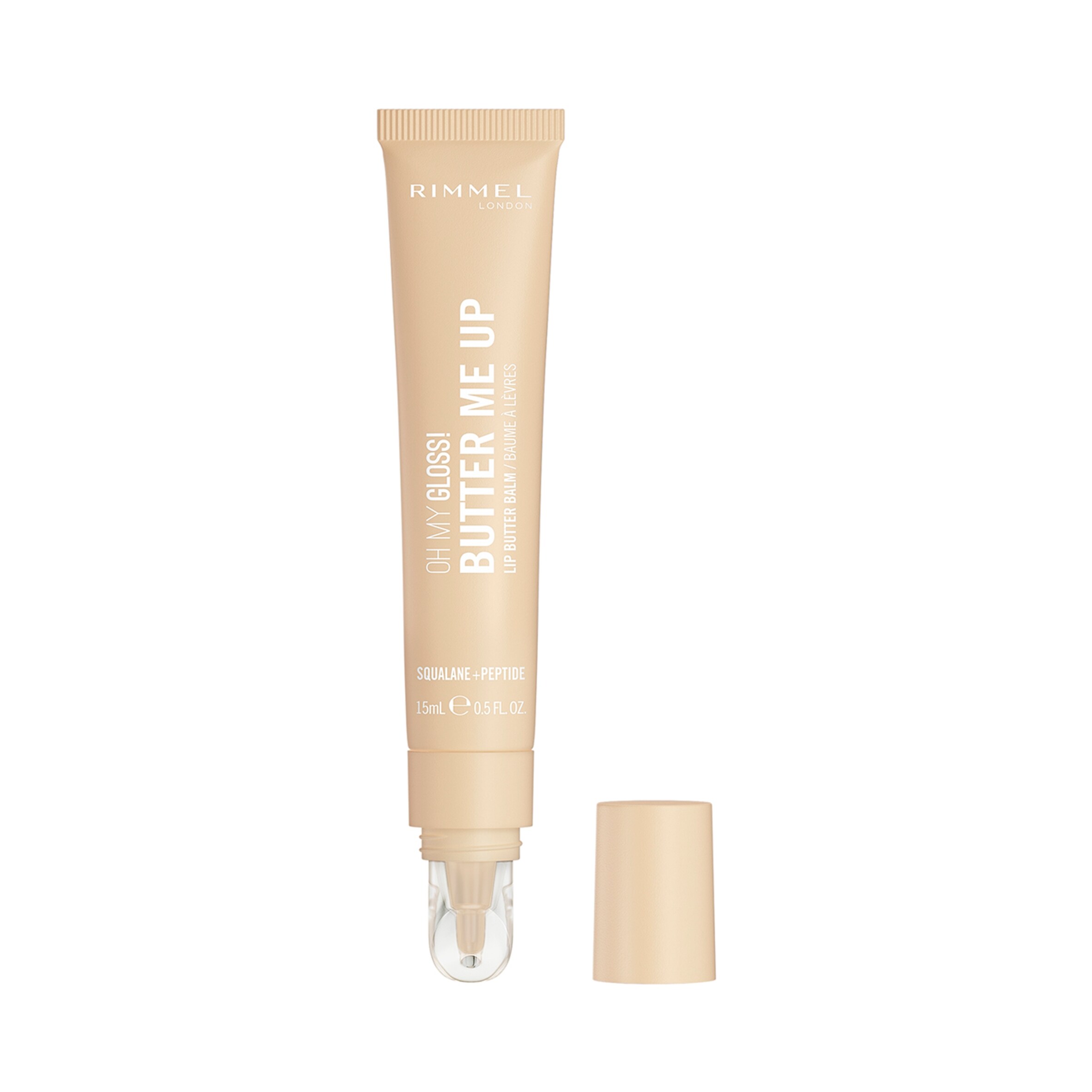 Rimmel Oh My Gloss! Butter Me Up Lip Butter Balm 000 Vanilla Frost 15ml thumbnail 2