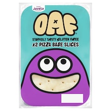 Juvela OAF Gluten Free 2 Pizza Base Slices 220g