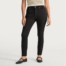 F&F Cotton Blend Contour Skinny Jeans in Black thumbnail 2