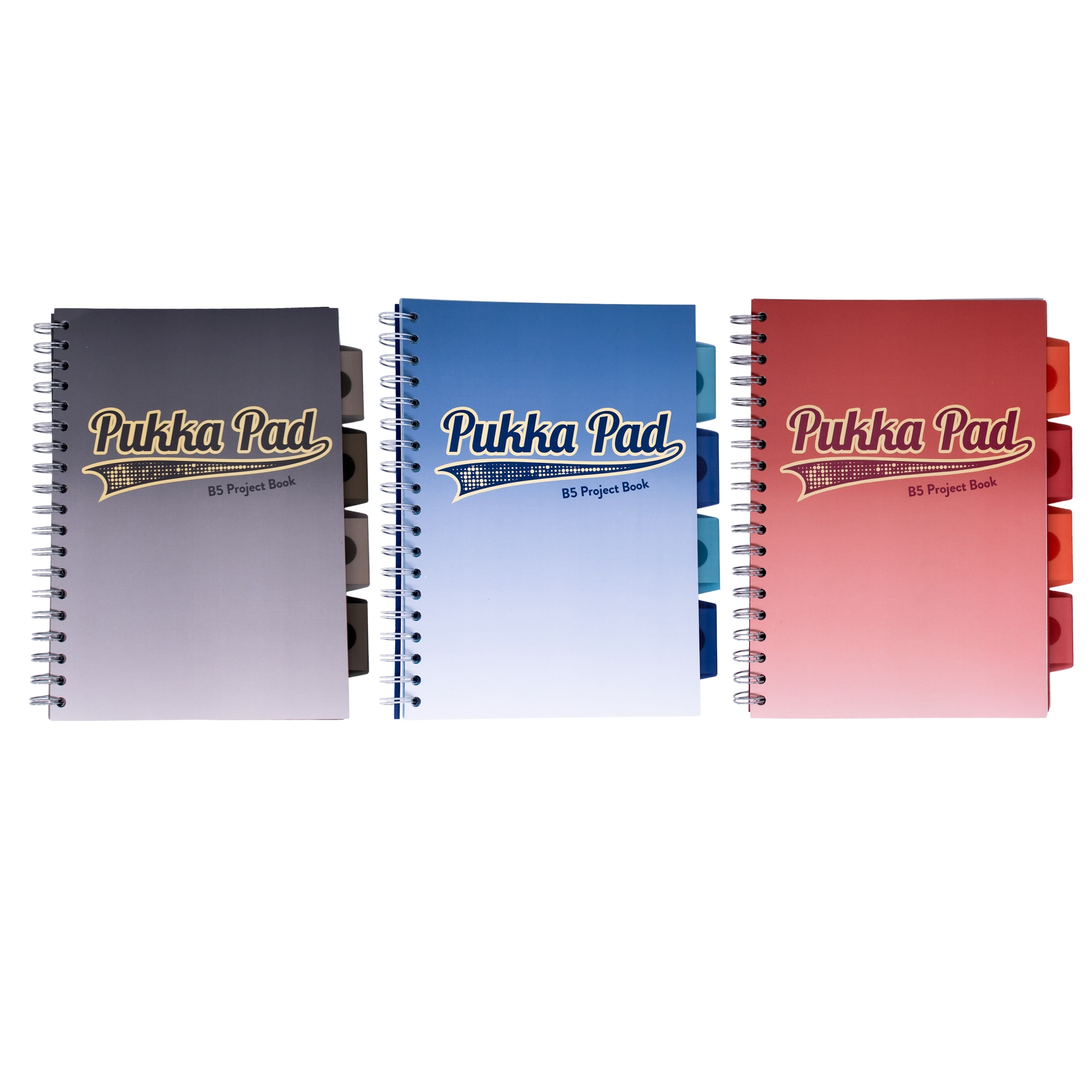 Pukka Pad Ombre B5 Project Book Assorted