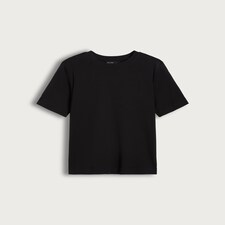 F&F Pure Cotton Heavyweight Crew Neck T-Shirt in Black thumbnail 5