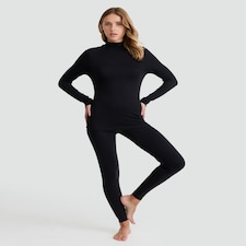 F&F WARMPLUS™ Medium Warmth Thermal Leggings in Black