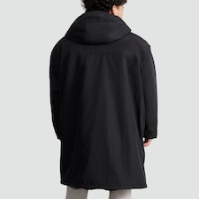 F&F All Weather Robe in Black thumbnail 4