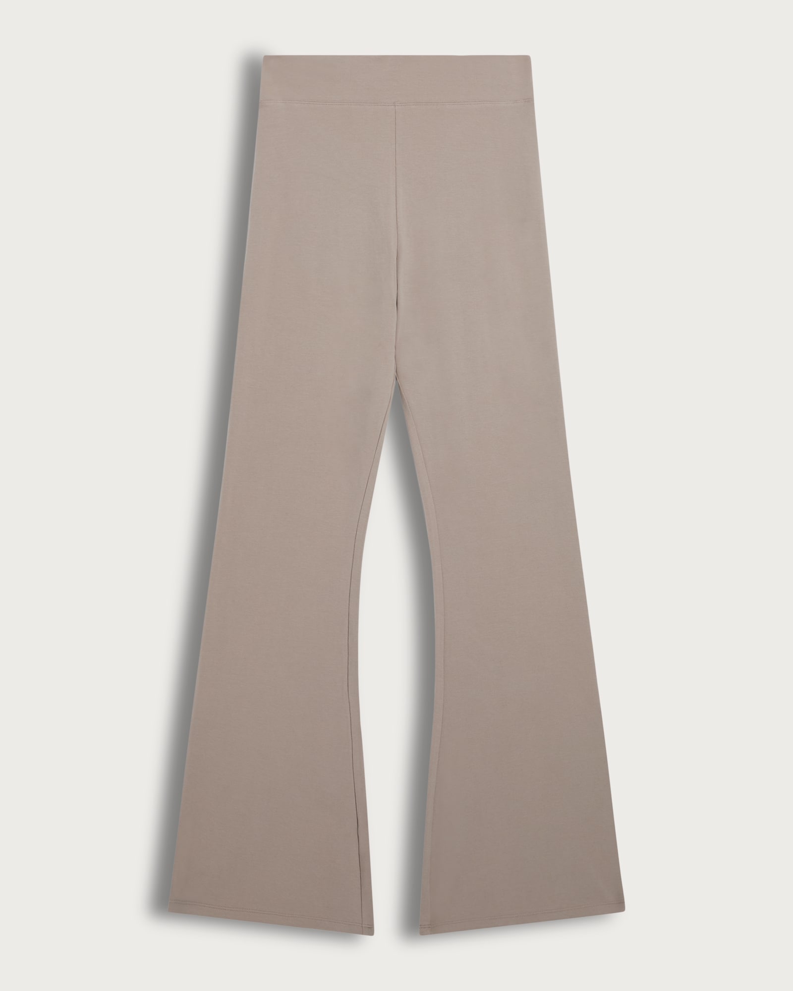 Rise by Zara McDermott Cotton Rich Flared Pyjama Bottoms in Natural thumbnail 4