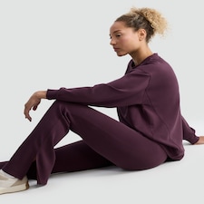 Rise by Zara McDermott Flared Pyjama Bottoms in Purple