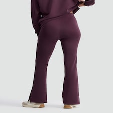 Rise by Zara McDermott Flared Pyjama Bottoms in Purple thumbnail 2