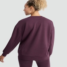 Rise by Zara McDermott Relaxed Fit Pyjama Sweatshirt in Purple thumbnail 3