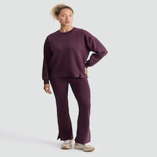 Rise by Zara McDermott Relaxed Fit Pyjama Sweatshirt in Purple thumbnail 2