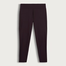 Rise by Zara McDermott Ribbed Elasticated Lounge Bottoms in Purple thumbnail 4